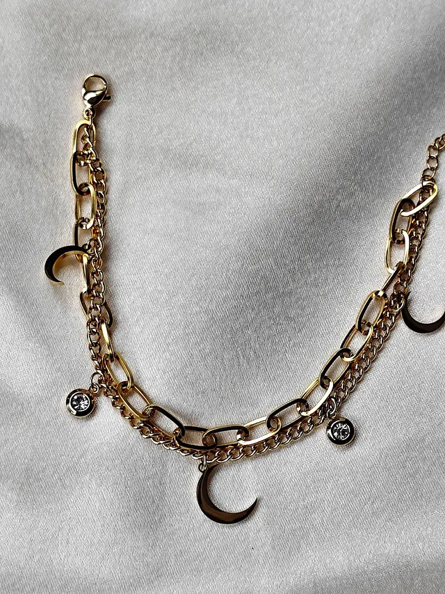 Double Layer Celestial Bracelet